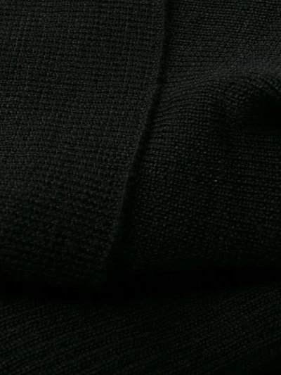 Shop Prada Gerippter Rollkragenpullover In Black