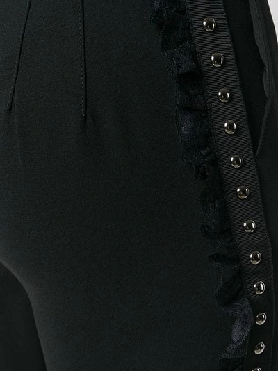 Shop Brognano Side Studded Trousers In Black