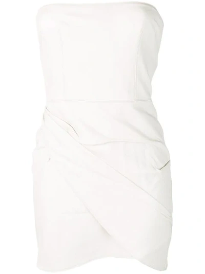 Shop Alex Perry Fitted Party Dress In White