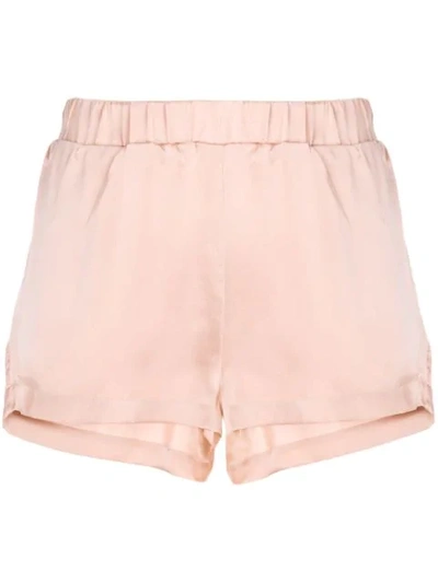 Shop Asceno Short Shorts In Pink