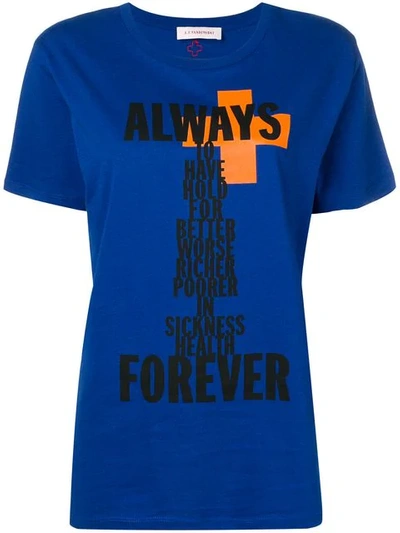 Shop A.f.vandevorst Print T In Blue