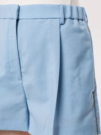 Shop N°21 High-waisted Shorts In Grey