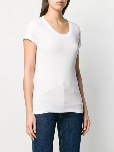Shop L Agence Classic T-shirt In White