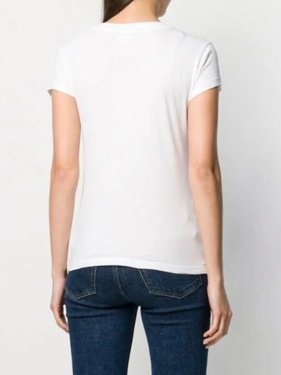Shop L Agence Classic T-shirt In White