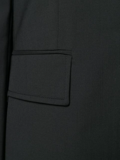 Shop Prada Classic Tailored Blazer In Black