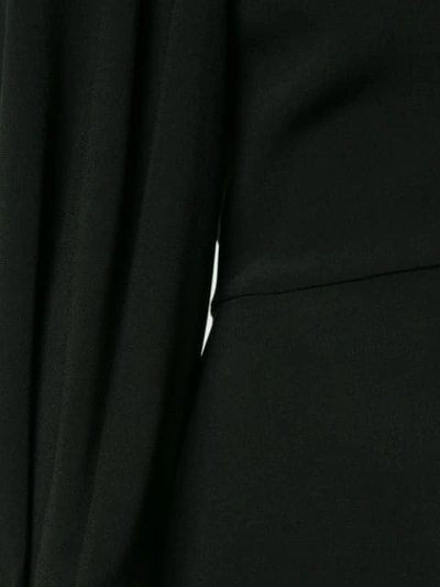 Shop Stella Mccartney Tie-cuff Dress In Black