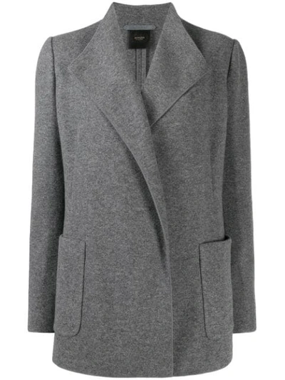 Shop Agnona Unlined Jacket - Grey