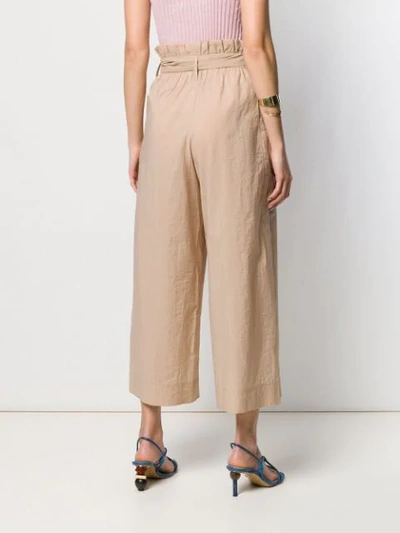 NANUSHKA INES POPLIN TROUSERS - 大地色