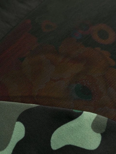 Puma X Sue Tsai Floral-panel Leggings In Black