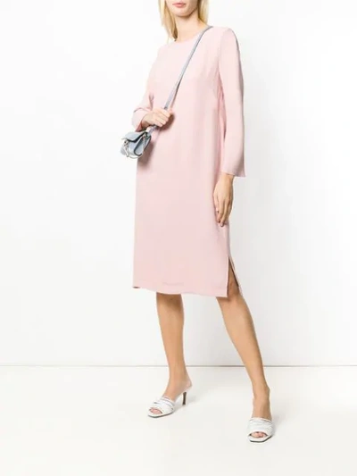 Shop Marcha Giselle Midi Dress In Pink