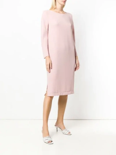 Shop Marcha Giselle Midi Dress In Pink