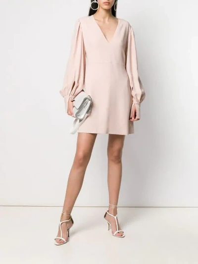 Shop Stella Mccartney Linda Mini Dress In Pink