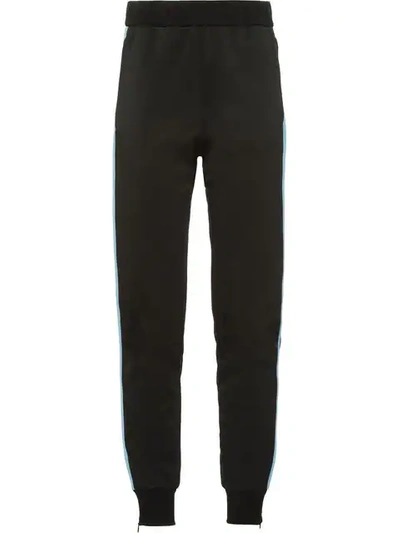 Shop Prada Jogginghose Mit Schmalem Bein In Black