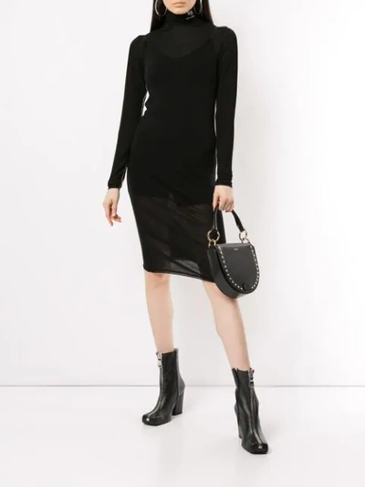 Shop Yang Li Tank Long-length Dress In Black