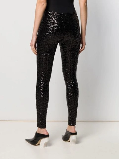 Shop Isabel Marant Odiz Sequinned Trousers In Black