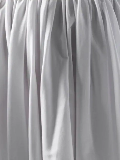 Shop Antonio Marras Contrast Waistband Midi Skirt In 100
