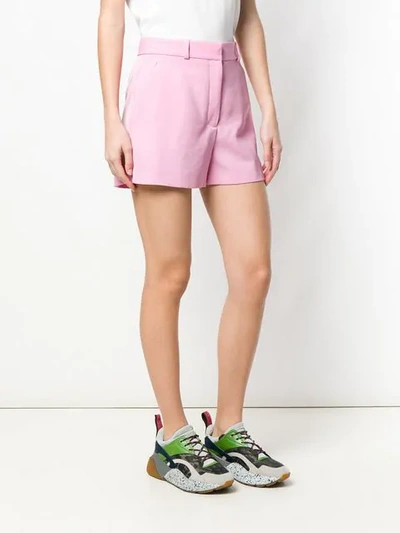 Shop Stella Mccartney Tailored Shorts In 5860 Pink