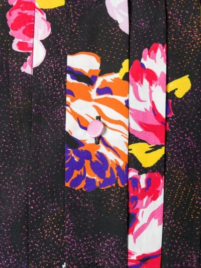 button-down floral dress