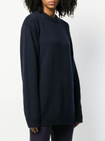 Shop The Row Knitted Jumper In Blue