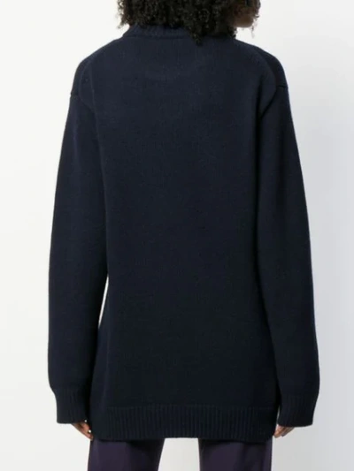 Shop The Row Knitted Jumper In Blue