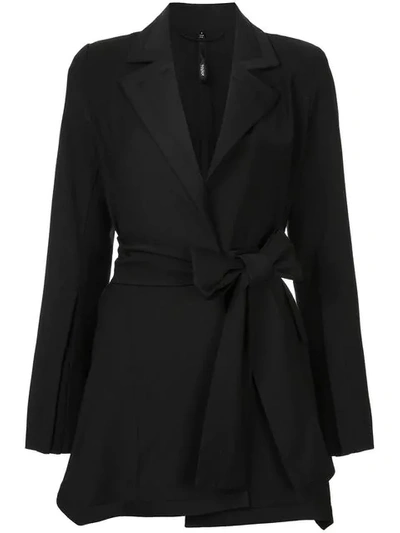 Shop Taylor Interject Flared Jacket In Black