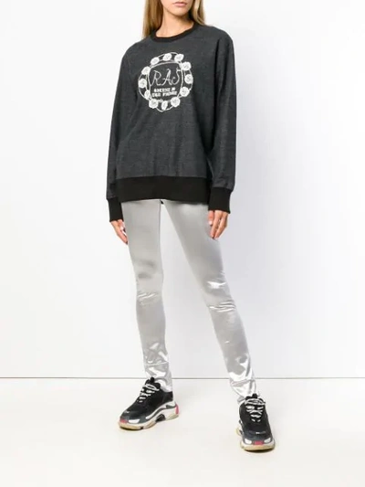 Shop Junya Watanabe Basic Sweatshirt In Grey