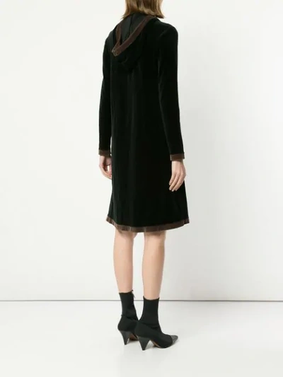 Pre-owned Fendi Vintage Long Sleeve Dress - 黑色 In Black