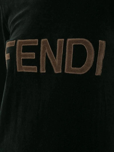 Pre-owned Fendi Vintage Long Sleeve Dress - 黑色 In Black