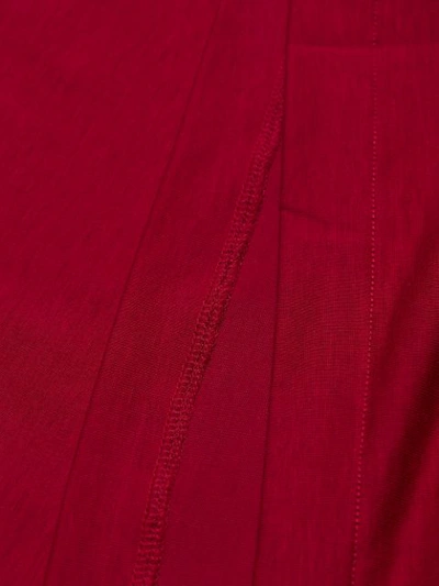 Shop Stella Mccartney Star Lasercut T-shirt - Red