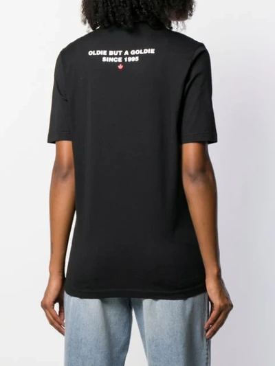 Shop Dsquared2 Logo Print T-shirt In Black