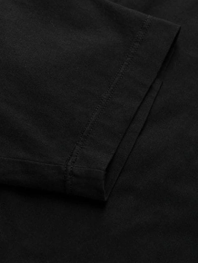 Dsquared2 Logo Cotton Jersey T-shirt In Black