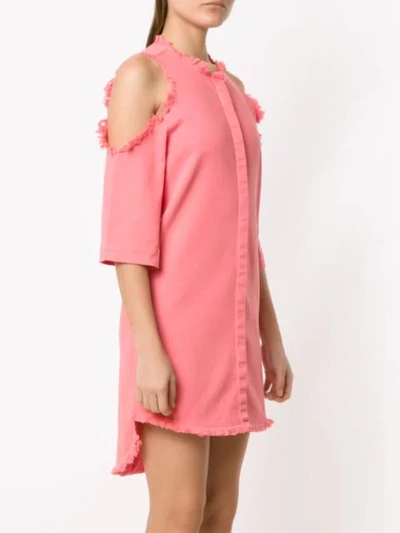 Shop Olympiah 'lima' Denim Dress In Pink