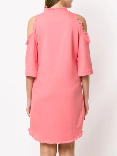 Shop Olympiah 'lima' Denim Dress In Pink
