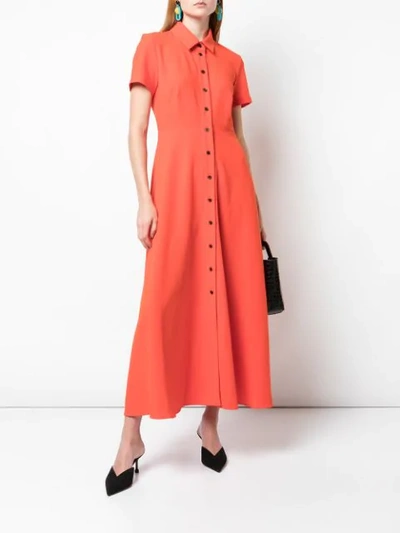 Shop Rachel Comey Axil Dress In Electric Red