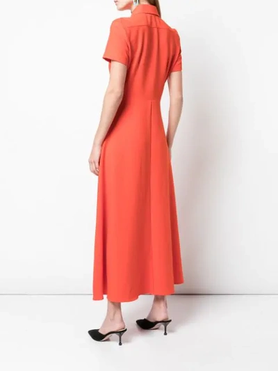 Shop Rachel Comey Axil Dress In Electric Red