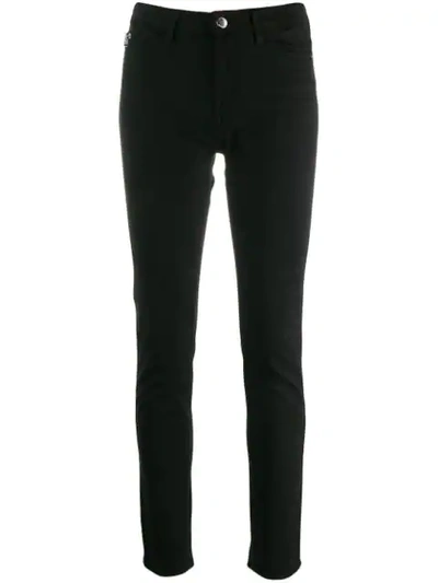 Shop Love Moschino Slim-fit Tapered Jeans In Blue