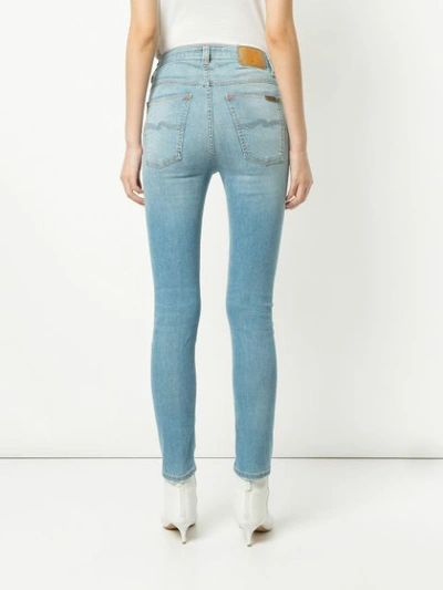 Shop Nudie Jeans Classic Skinny In Blue