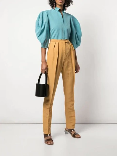 Shop Rachel Comey New Joust Trousers In Gold