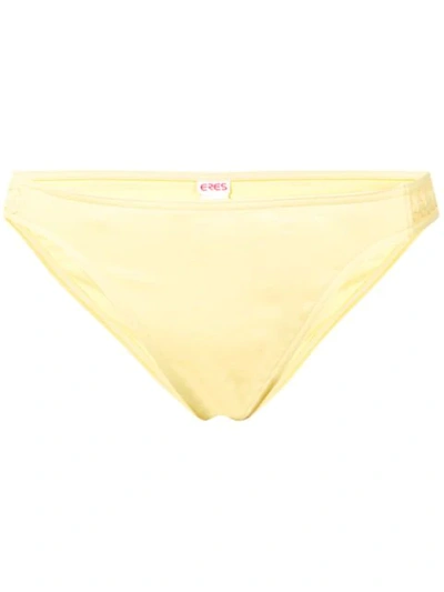 Shop Eres Declic Bikini Briefs In Yellow