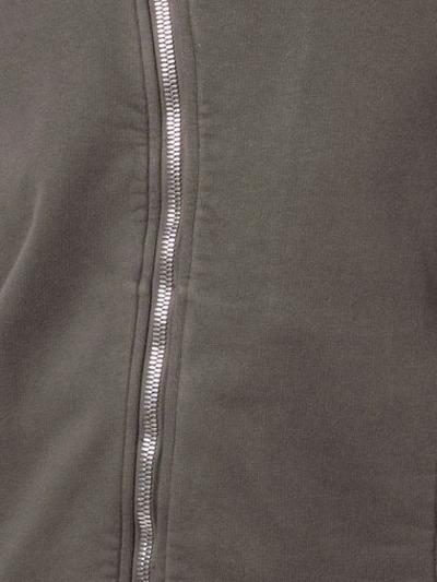 Shop Rick Owens Drkshdw Funnel Neck Sweatshirt In Grey