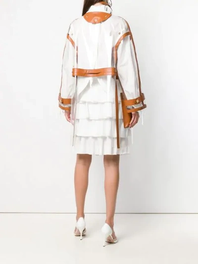 Fendi transparent coat deals