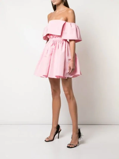 Shop Alex Perry Elodie Mini Dress In Pink