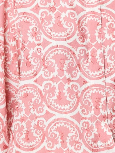 Shop Jil Sander Floral Print Shirt In Pink