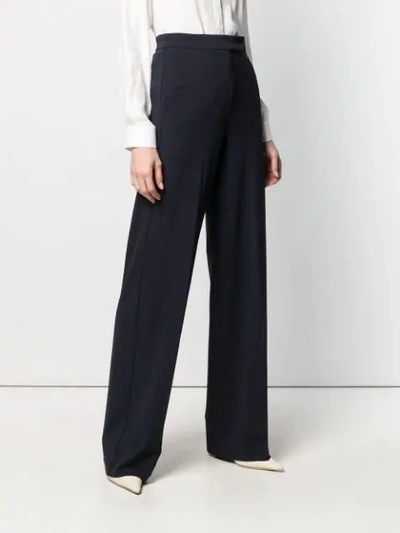 Shop Max Mara Wide Leg Trousers In 3