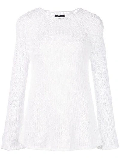 Shop Theory Knitted Top In White