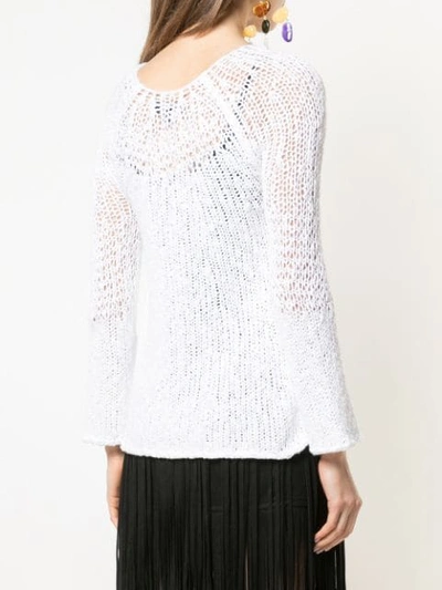 Shop Theory Knitted Top In White