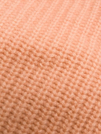 Shop Forte Forte V-neck Knit Jumper In Pink