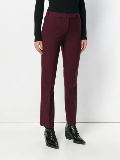 Shop Etro Classic Slim Fit Chinos In Pink