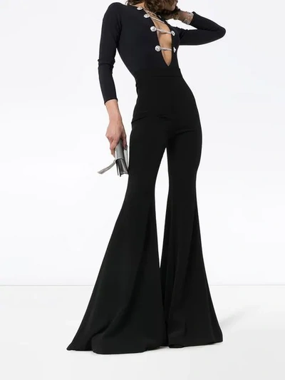 Shop Alessandra Rich V In Black