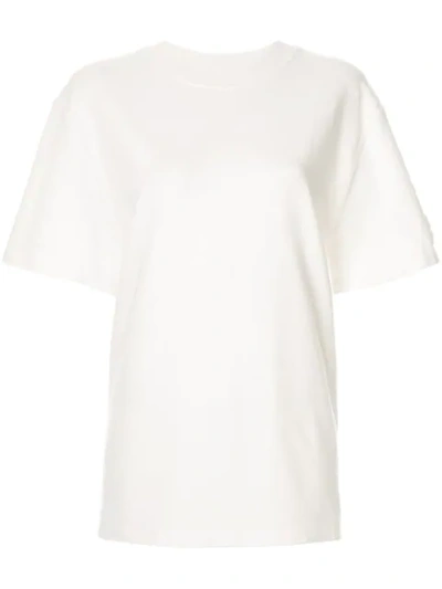 Shop Alexander Wang Klassisches T-shirt In White